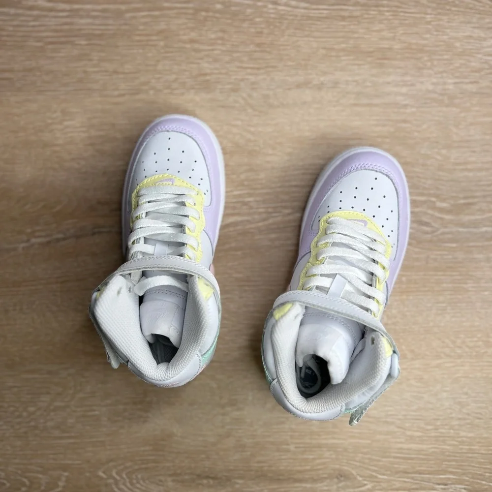 Nike Air Force 1 Mid Custom Hand Painted Sneakers